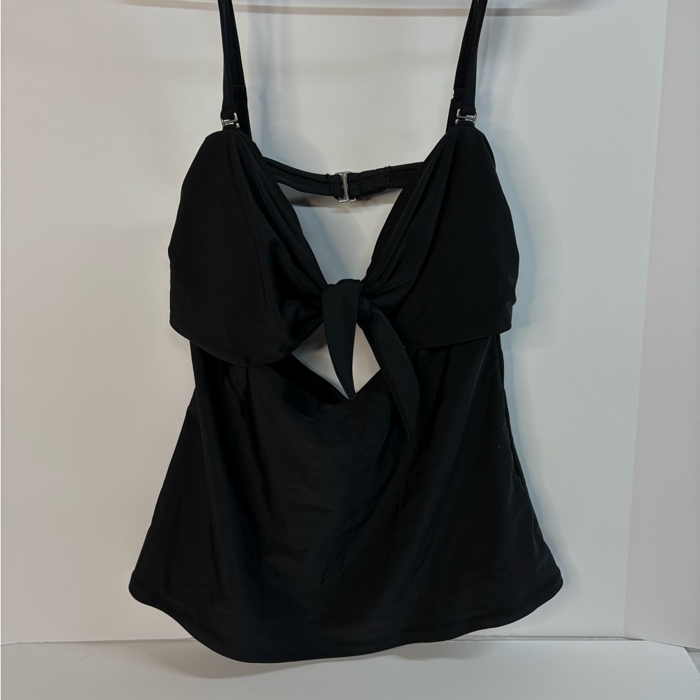 Old Navy Black Women's Tankini Swim Top